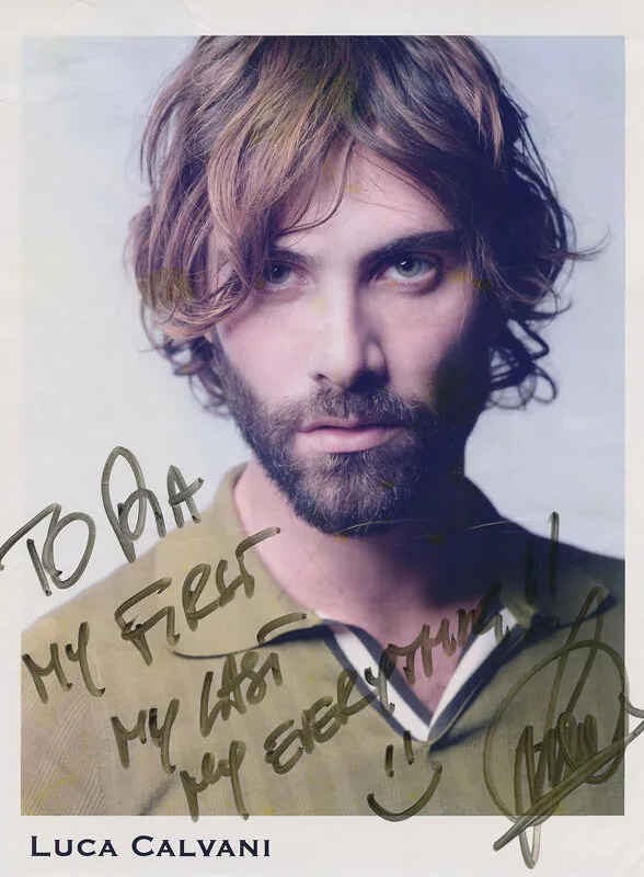 Signed photograph on Dr. Pia's press wall, photograph 24