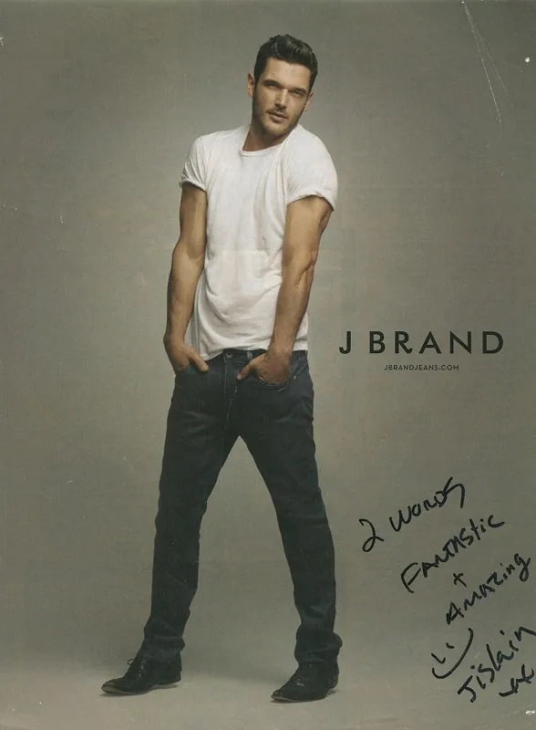 Signed photograph on Dr. Pia's press wall, photograph 7